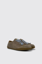 Peu Green nubuck shoes for men
