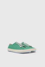 Peu Rambla Green recycled cotton sneakers for women