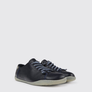 Peu Blue leather shoes for men