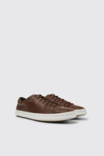 Chasis Sport Brown Leather Shoes for Men.