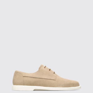 Judd Beige lace-up shoe for men