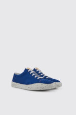 Peu Touring Blue recycled PET sneakers for men