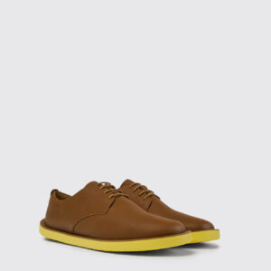 Wagon Brown leather men's shoes