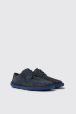 Wagon Blue nubuck shoes for men