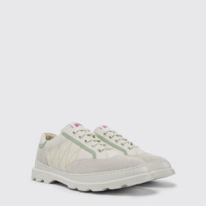 Brutus Sneaker for men in white, grey and green