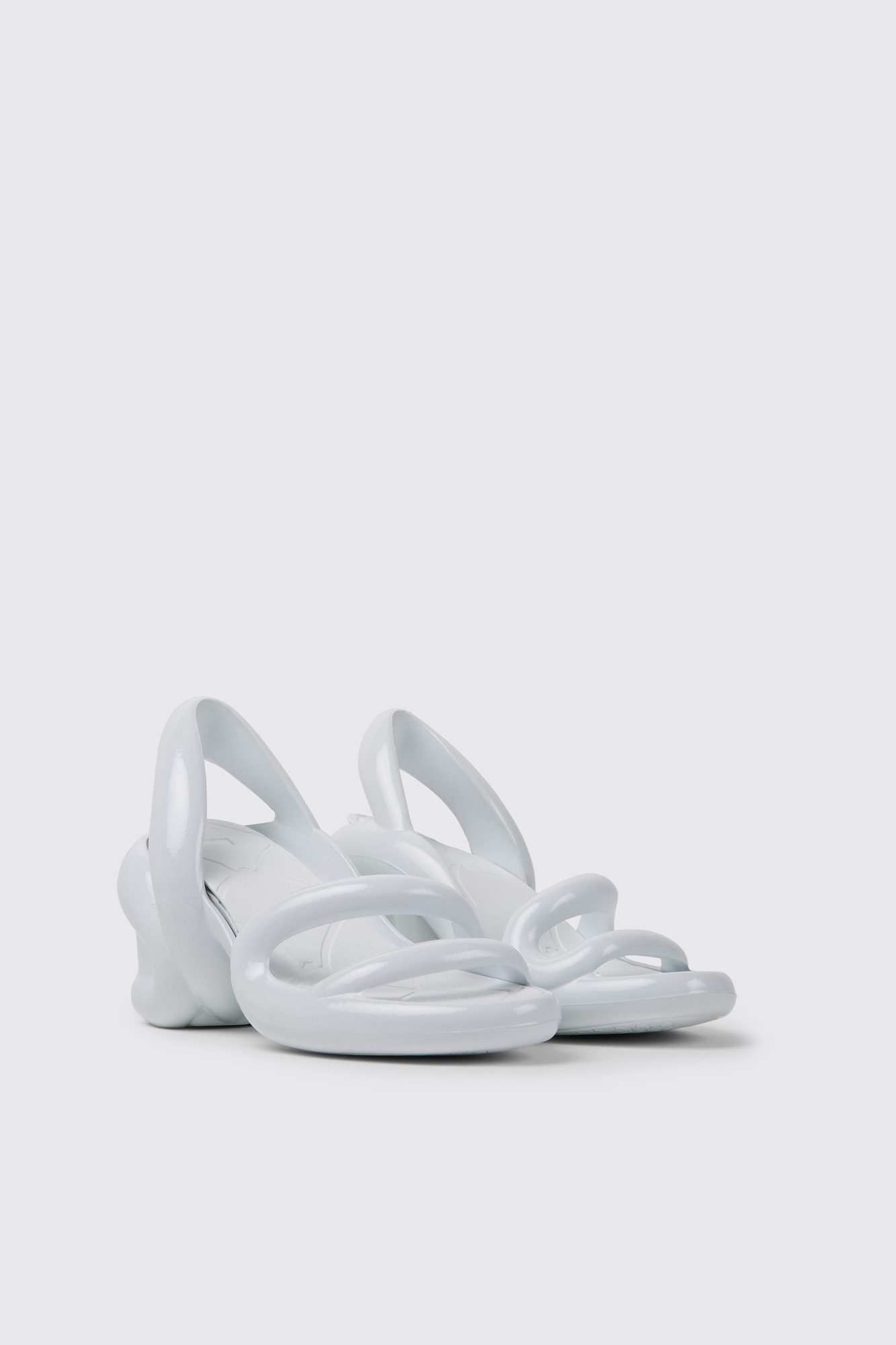 Kobarah White unisex sandals