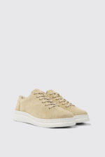 Runner Up Beige Nubuck Women's Sneakers.