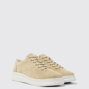 Runner Up Beige Nubuck Women's Sneakers.