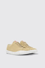Peu Touring Beige nubuck sneakers for women