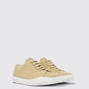 Peu Touring Beige nubuck sneakers for women