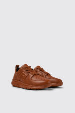 Drift Red leather sneakers for women
