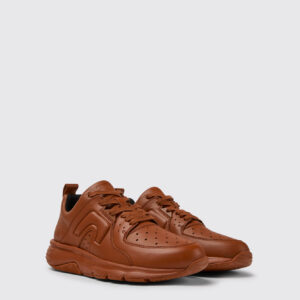 Drift Red leather sneakers for women