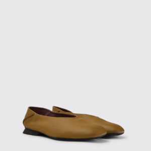Casi Myra Brown leather shoes for women