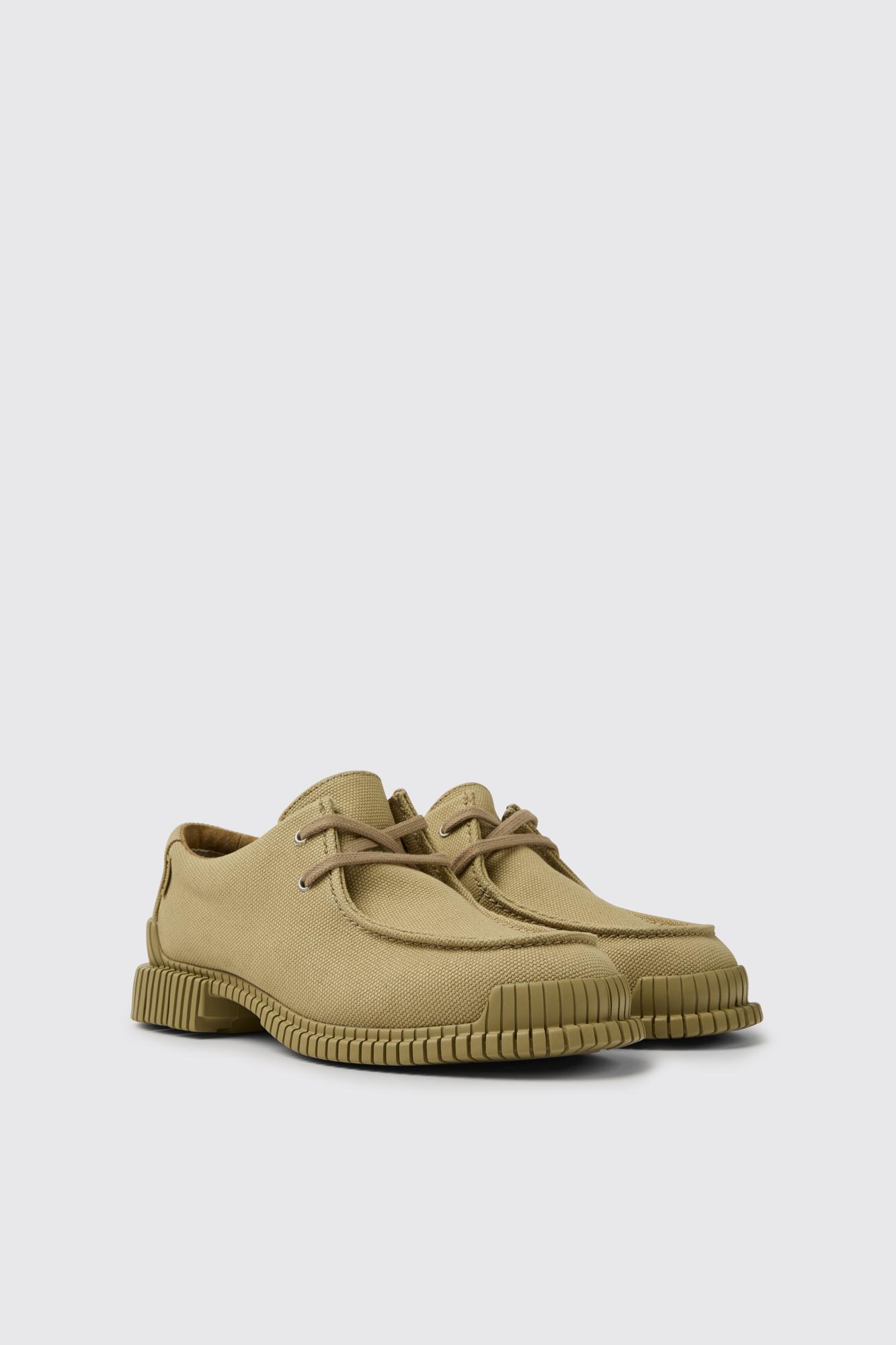 Pix Beige recycled cotton shoes for women