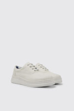 Runner Up White leather sneakers for women
