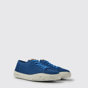 Peu Touring Blue recycled PET sneakers for women