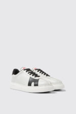 Runner K21 MIRUM® White and black sneakers for women