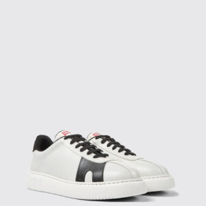 Runner K21 MIRUM® White and black sneakers for women