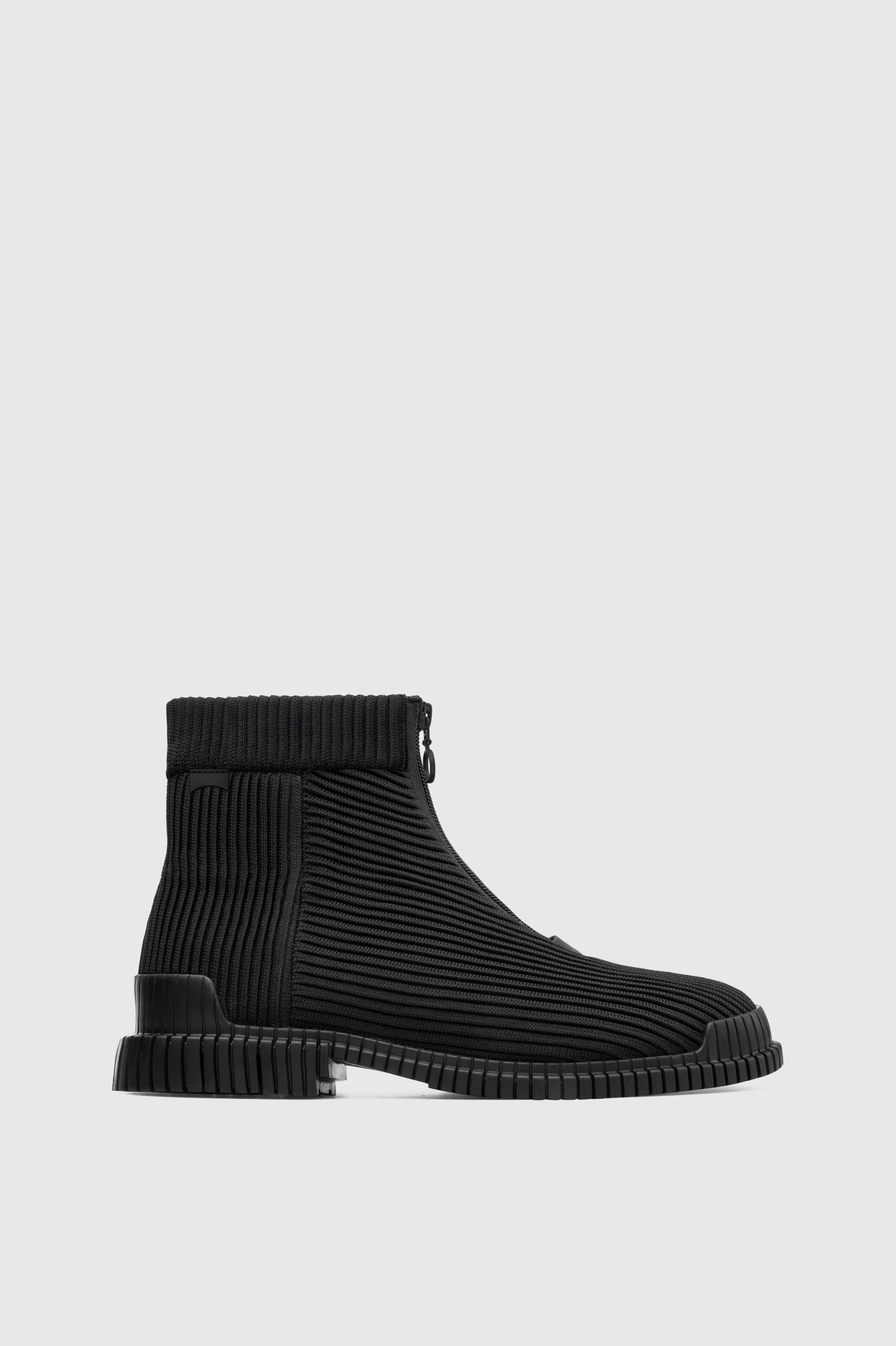 Pix Black Ankle Boots for Men