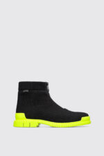 Pix Black Ankle Boots for Men