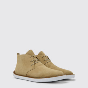 Wagon Beige nubuck men's shoes