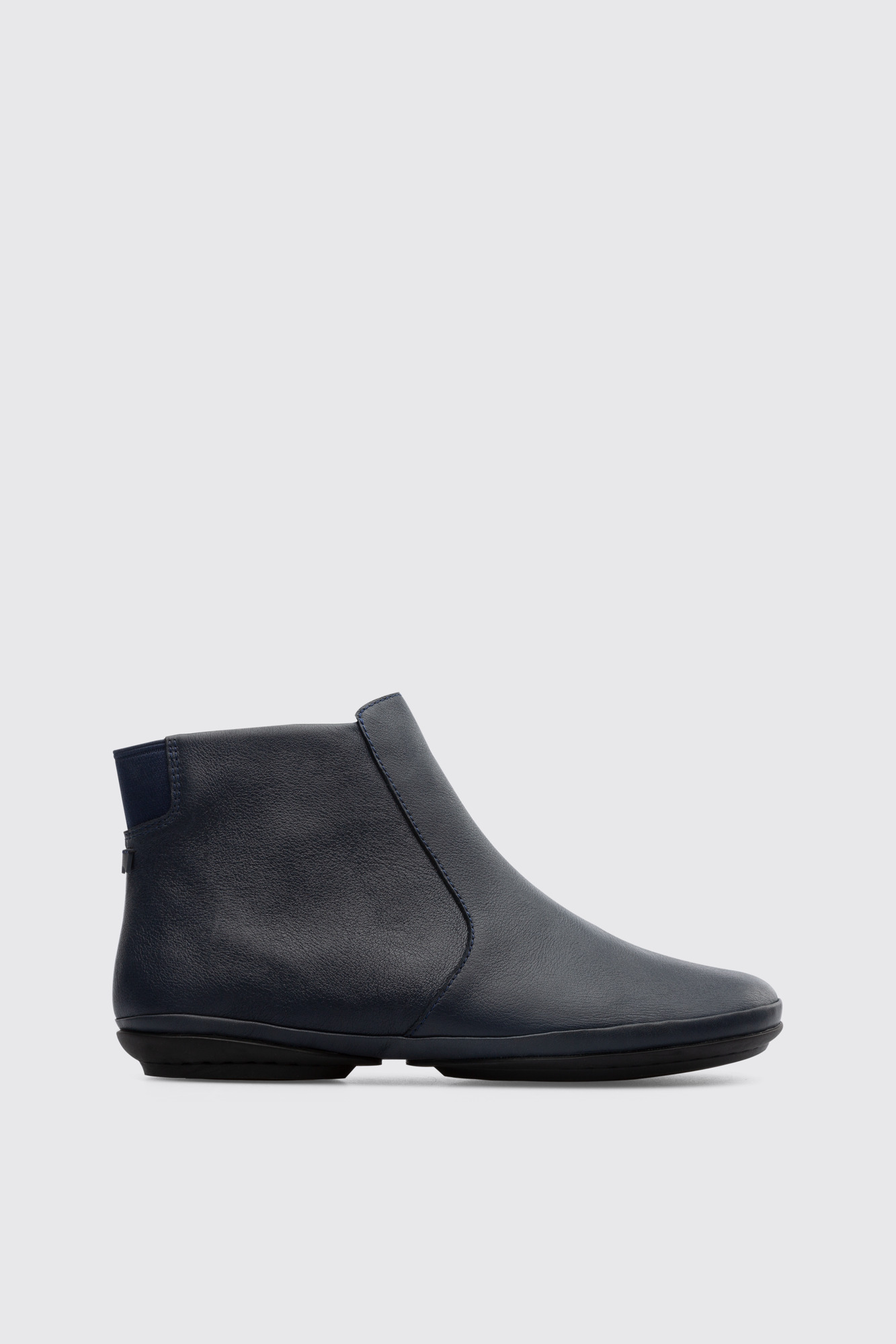 Right Blue ankle boot for women