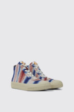 Camper x EFI Multicolored organic cotton sneakers for women