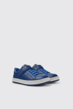 Runner Blue leather sneakers for kids