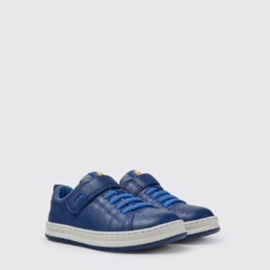 Runner Blue leather sneakers for kids