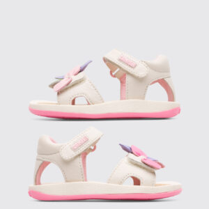 Twins Cream color strappy girl’s sandal