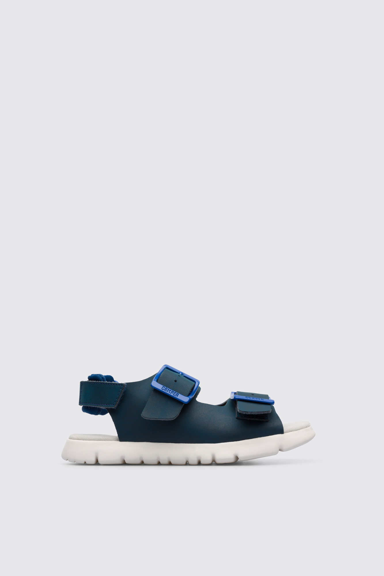 Oruga Blue sandal for kids