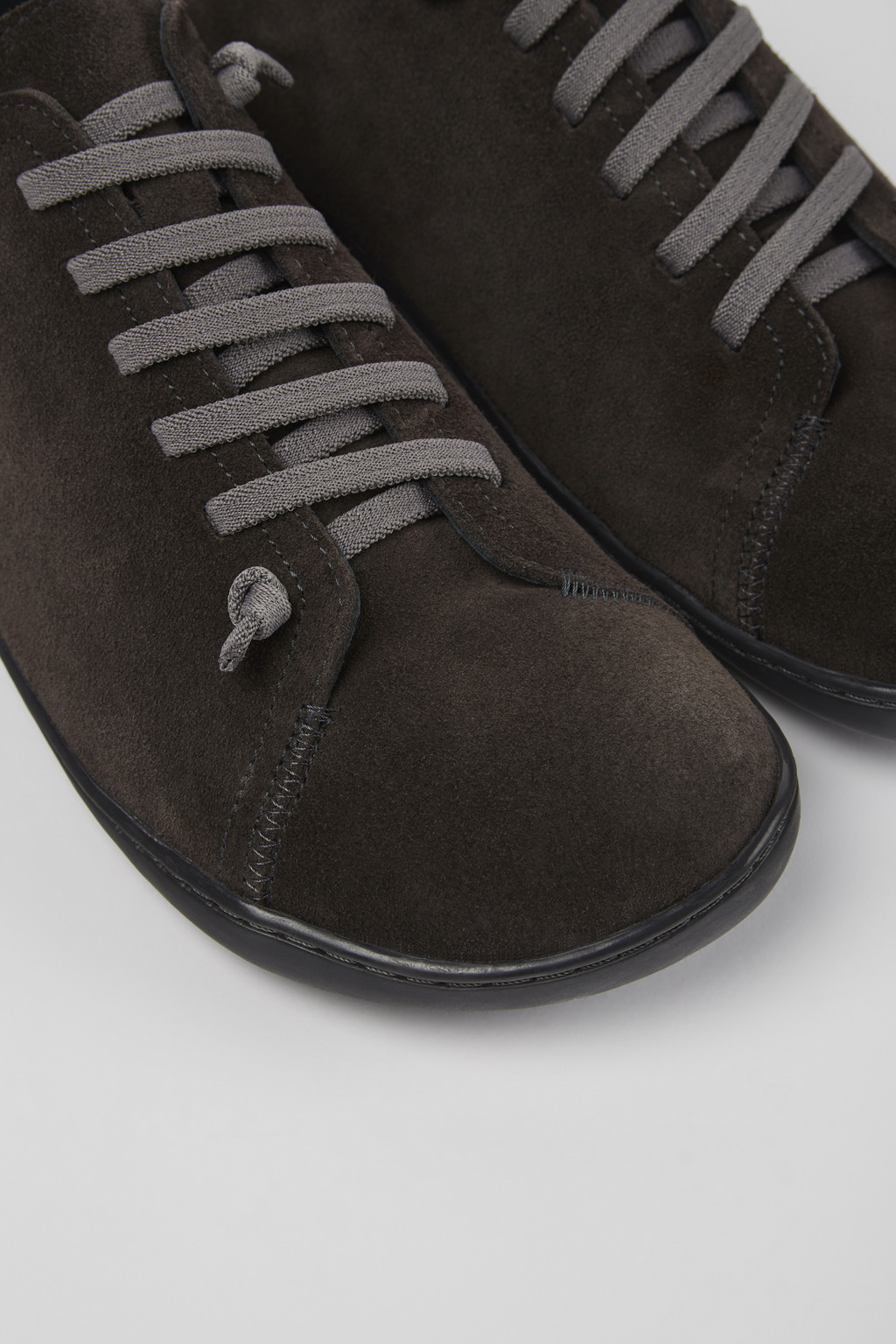 Peu Gray nubuck shoes for men