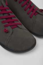 Peu Gray nubuck shoes for men