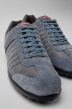 Pelotas XLite Gray textile and nubuck shoes for men