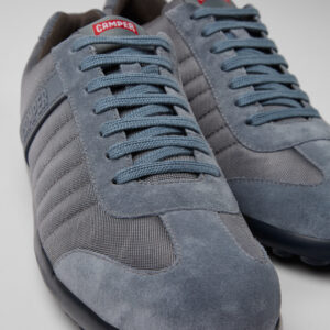 Pelotas XLite Gray textile and nubuck shoes for men