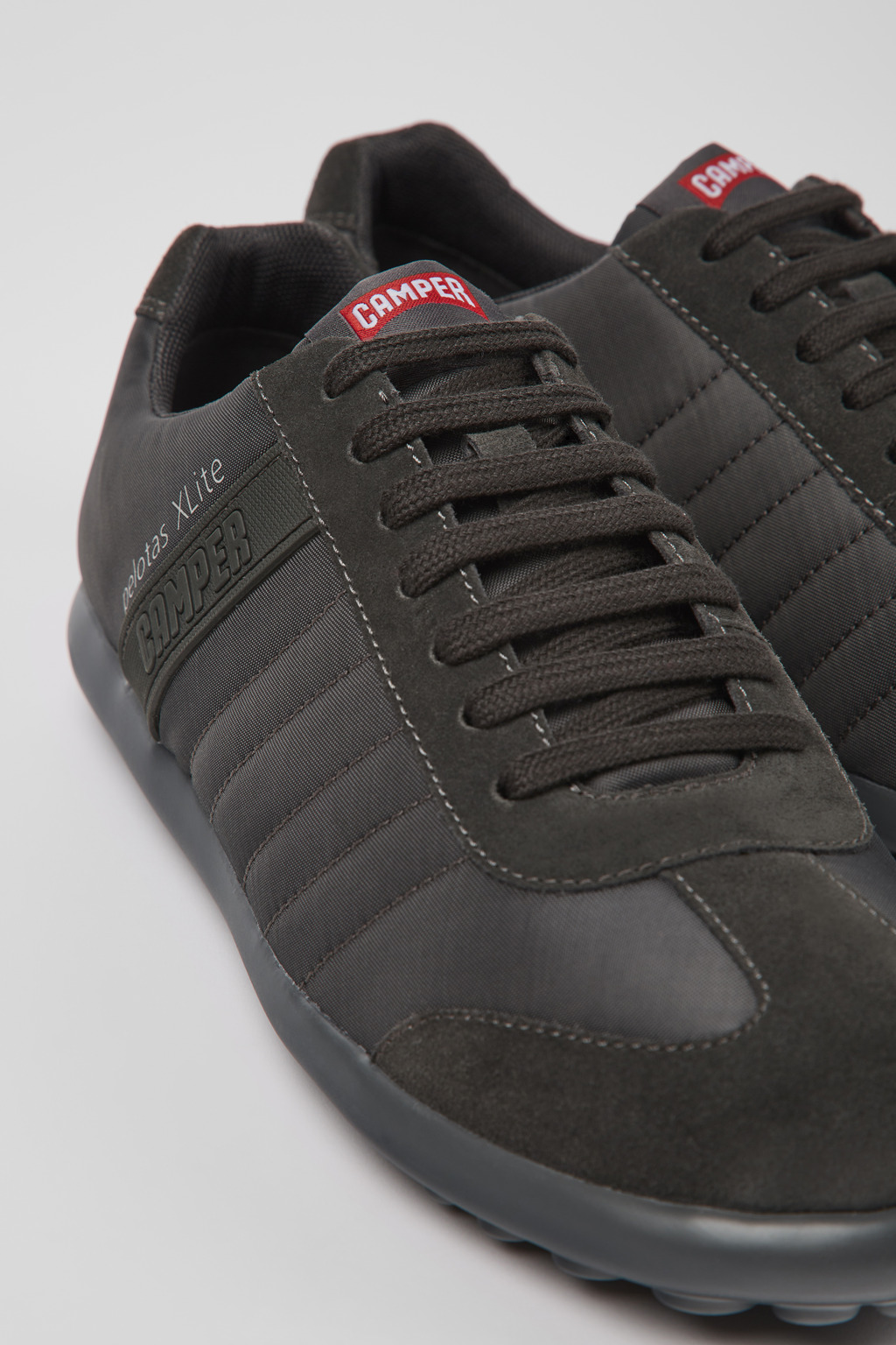 Pelotas XLite Gray Textile and Nubuck Leather Shoes for Men.
