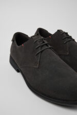 Mil 1913 Gray Nubuck Shoes for Men.