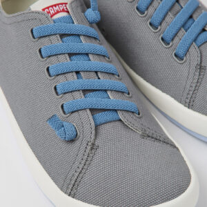 Peu Rambla Gray textile sneakers for men
