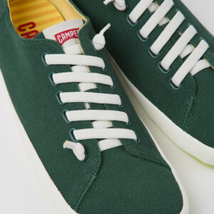 Peu Rambla Green textile sneakers for men