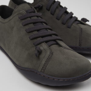 Peu Gray Nubuck Shoes for Women