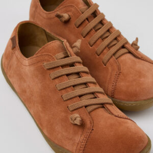 Peu Red Nubuck Shoe for Women.