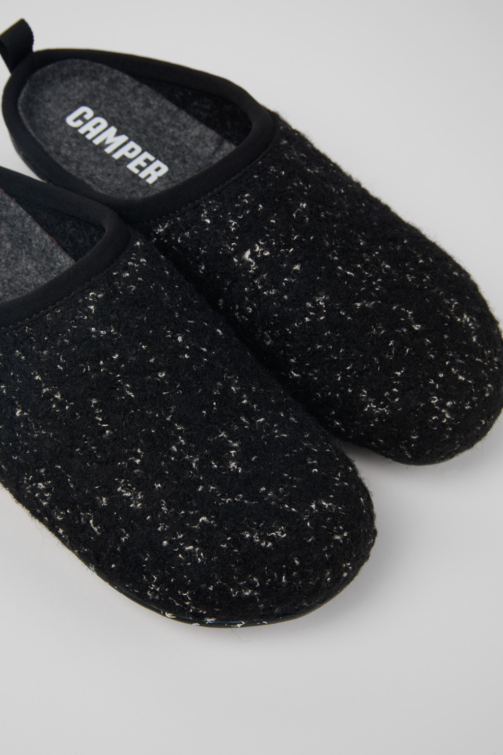 Wabi Black and white Slippers for Women