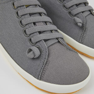 Peu Rambla Gray Textile Sneaker for Women