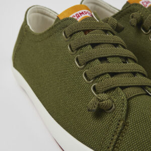 Peu Rambla Green Textile Sneaker for Women