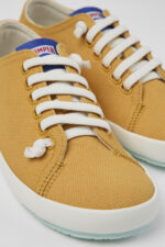 Peu Rambla Orange Textile Sneaker for Women