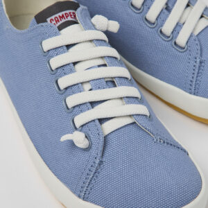 Peu Rambla Blue Textile Sneaker for Women