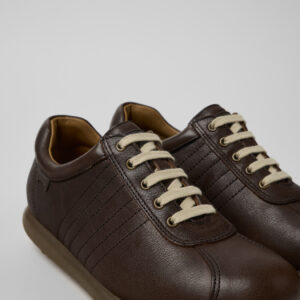 Pelotas Brown Leather Shoes for Women.