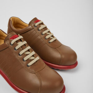 Pelotas Brown leather shoes for women