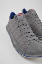 Beetle White Textile/Nubuck Basket Bootie for Men