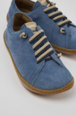 Peu Blue Nubuck Kids' Shoe.